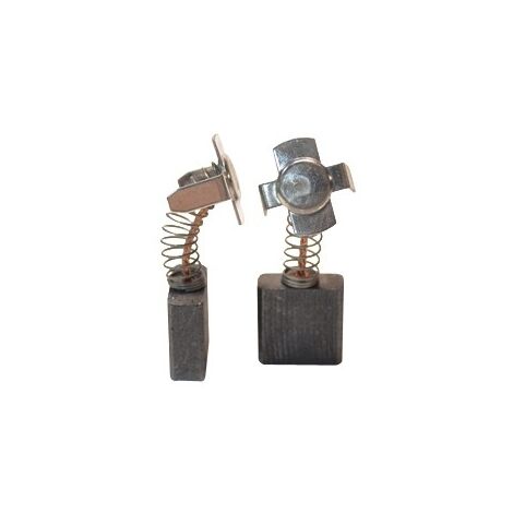 Jeu De 2 Charbons Adaptable Pour Ryobi. Dimensions: 7 X 17 X 17mm.