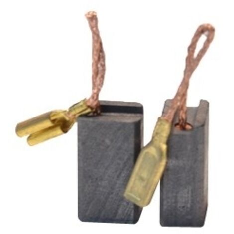 Jeu De 2 Charbons Adaptable Pour Skil. Dimensions: 6 X 8.4 X 15mm.