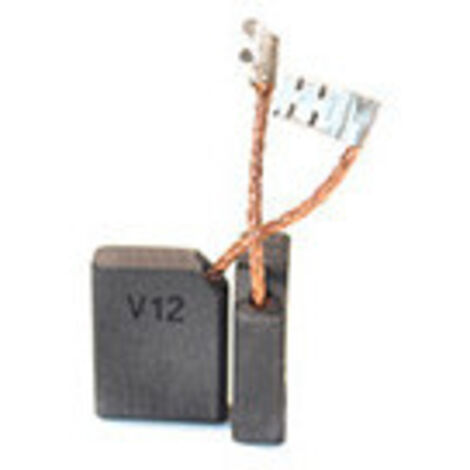 Jeu de 2 charbons adaptable pour SKIL. Dimensions: 6.3 x 16 x 20mm.