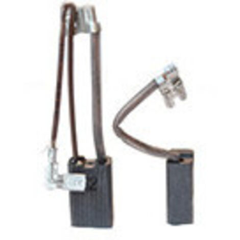 Jeu de 2 charbons adaptable pour SPIT. Dimensions: 6.3 x 10 x 15.5mm.