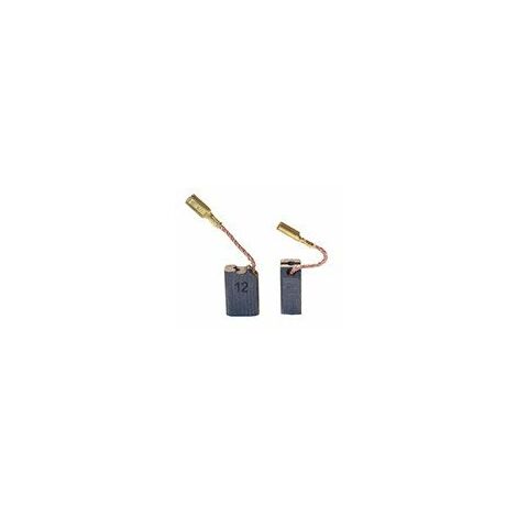 Jeu De 2 Charbons Adaptable Pour Spit, Elu. Dimensions: 6.4 X 10 X 14mm.