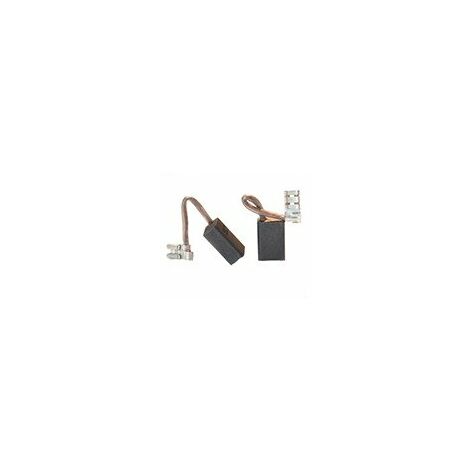 Jeu De 2 Charbons Adaptable Pour Spit, Impex. Dimensions: 6.4 X 10 X 15.5mm.