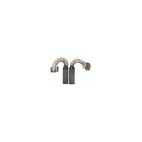 Jeu De 2 Charbons Adaptable Pour Virutex. Dimensions: 5 X 6 X 17mm.