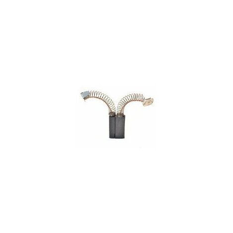 Jeu De 2 Charbons Adaptable Rupes. Dimensions: 8 X 14 X 35mm.