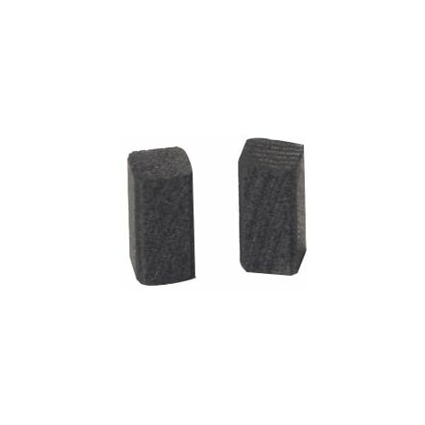 Jeu de 2 charbons adaptables pour Black & Decker – Dimensions 5 x 5 x 10 mm – Remplacement charbons pour outils électriques