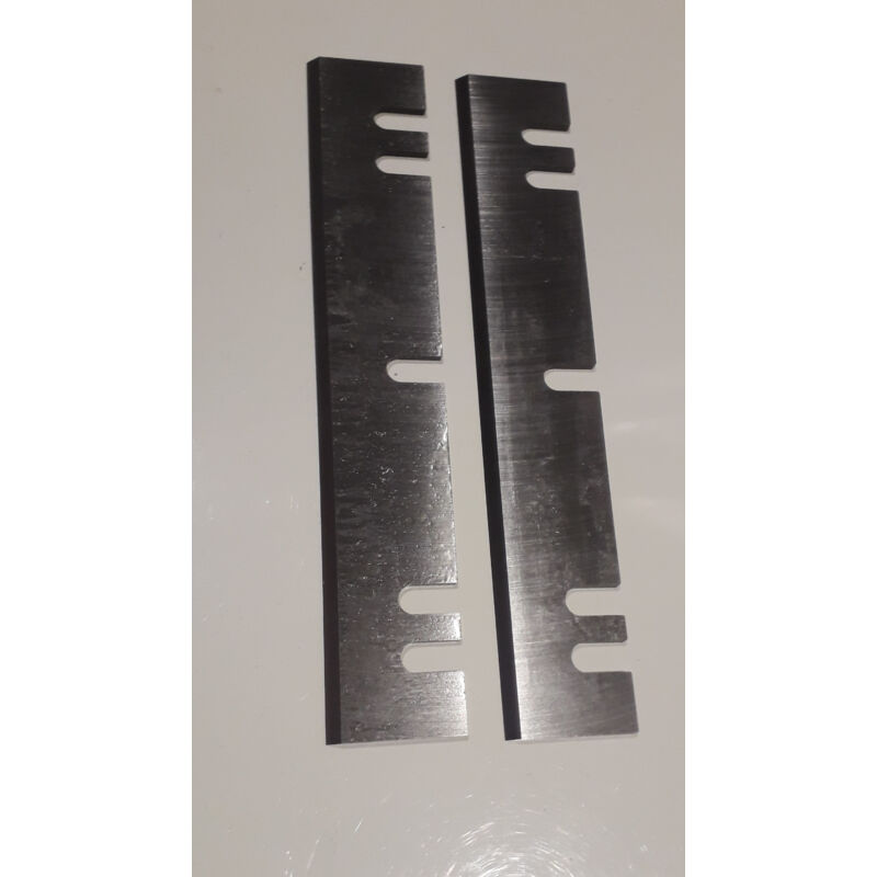 Jeu de 2 fers 200mm à encoches pour Kity 635