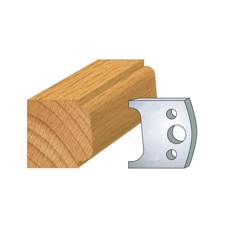 jeu de fers 40mm entr/'axe 24mm n° 92 languette 10 mm