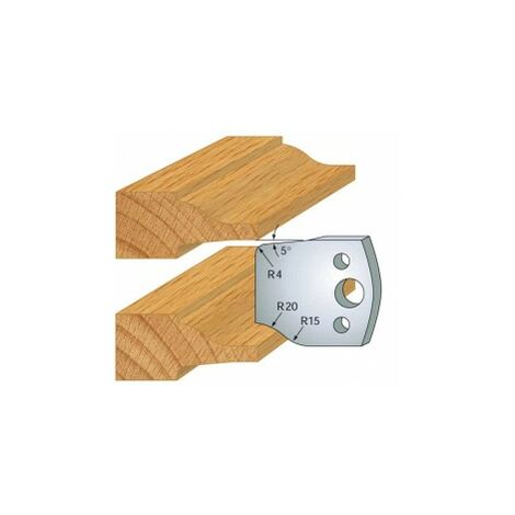 100 : jeu de 2 fers 40 mm plate bande pour porte outils 40 et 50 mm