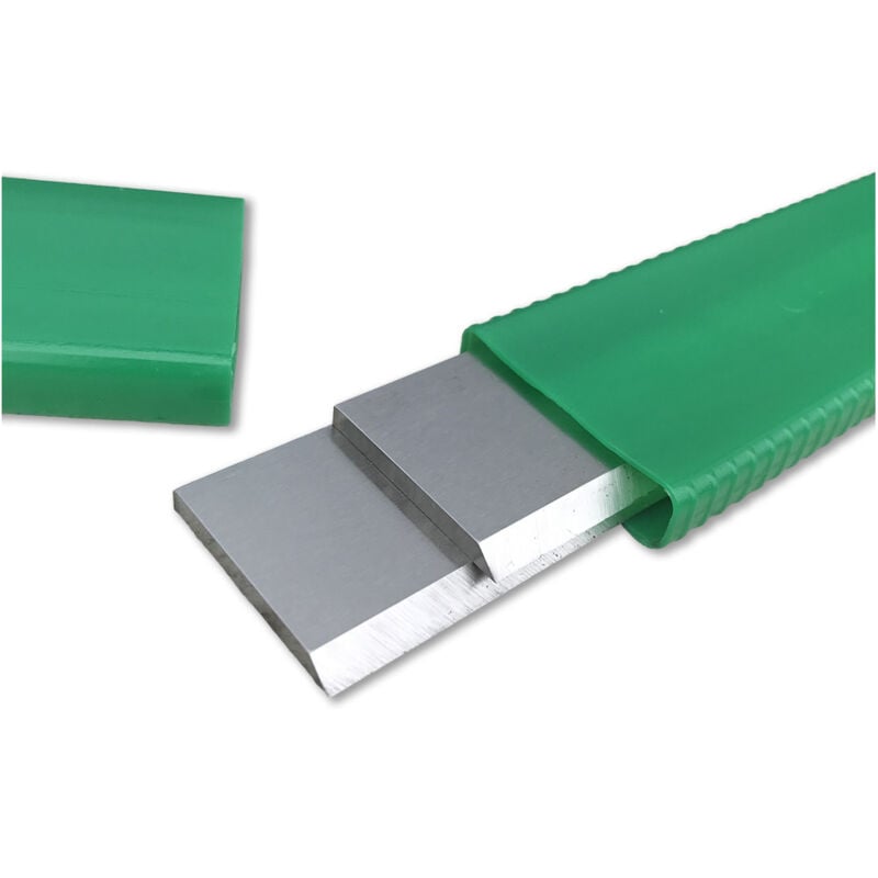 Diamwood - Fers de Dégauchisseuse/Raboteuse en Acier hss 18% - 310 x 25 x 3 mm - Jeu de 2 - Réaffûtables - Conformes aux normes européennes - Idéal