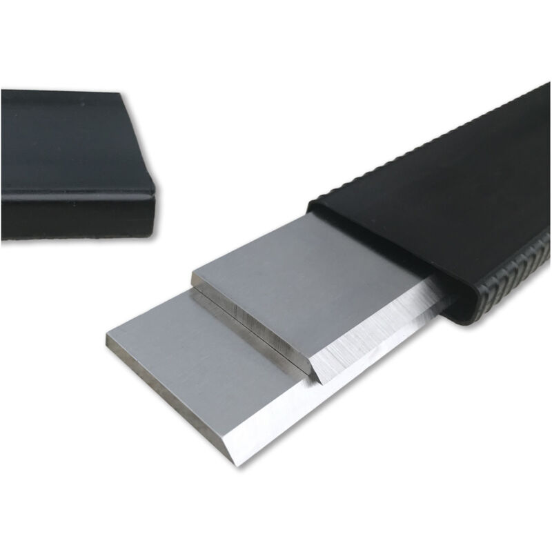 Diamwood Jeu de 2 Fers de Dégauchisseuse / Raboteuse Acier HSS 18% - 260 x 25 x 3 mm - Réaffûtables - Performances Professionnelles