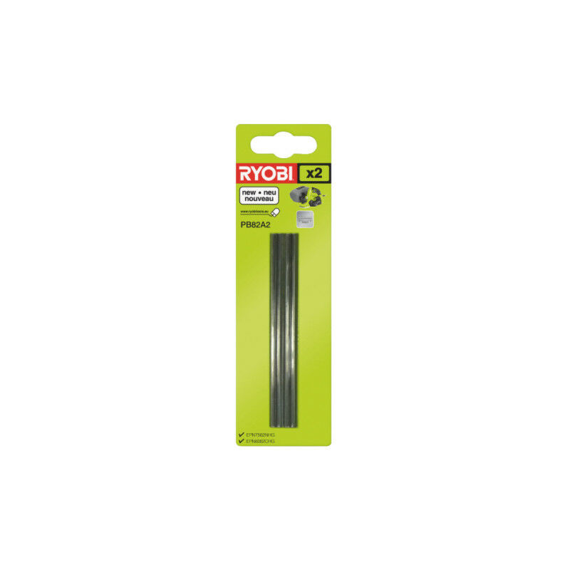 Lames de rabot 82mm par 2 5132002597 5132000254 - rabot ryobi