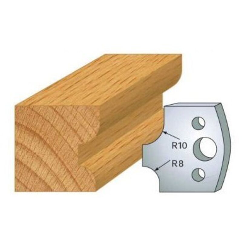 Leman - Fers 40mm 040 - 1/4 de rond 10 et 8mm