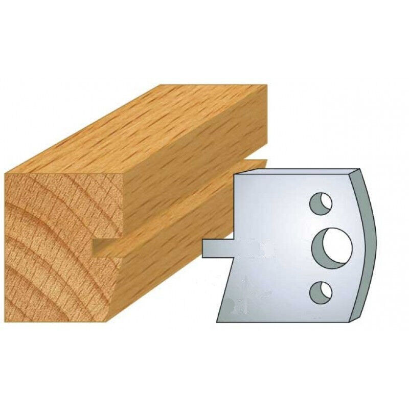 Leman - Fers 40mm 086 - Rainure chanfrein 15°