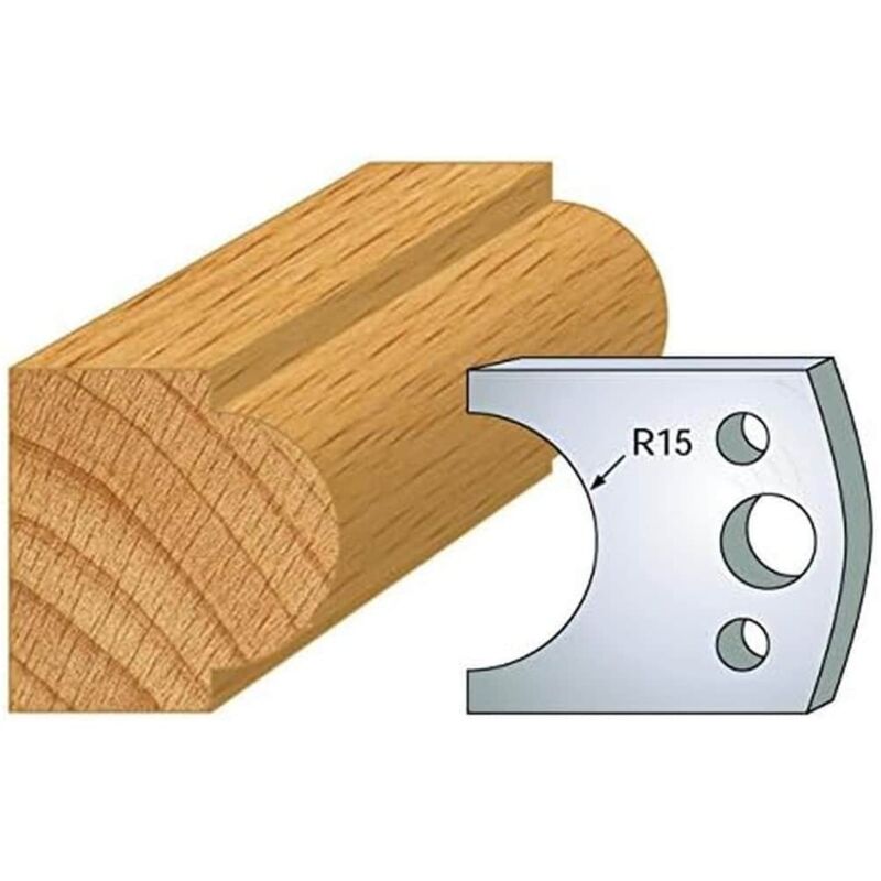 Jeu de 2 Fers Profilés Acier HT 40 x 4