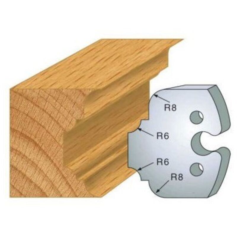 Leman: Fers 50mm 236 multi-baguette congé et 1/4 de rond
