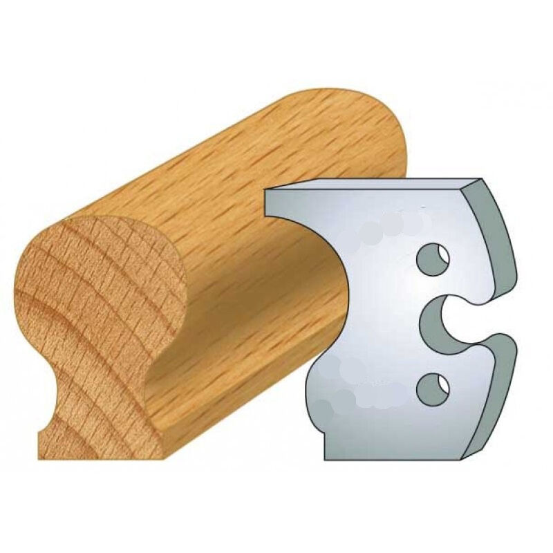 Leman - Fers 50mm 229 main courante moulurée