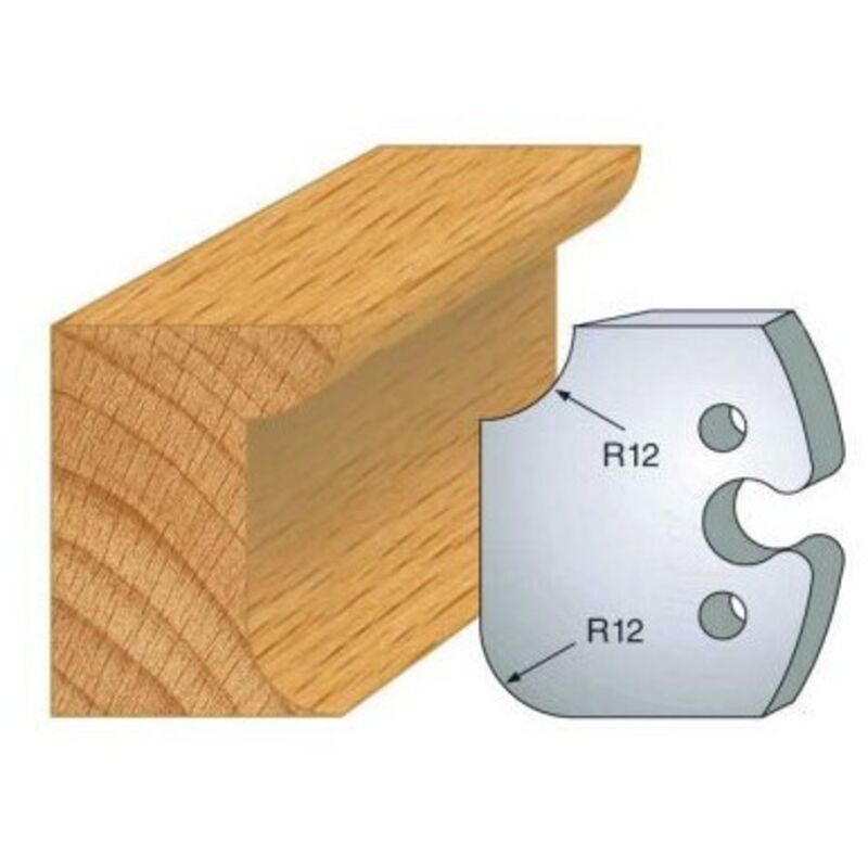 Leman - Fers 50mm 206 congé 1/4 de rond 12mm