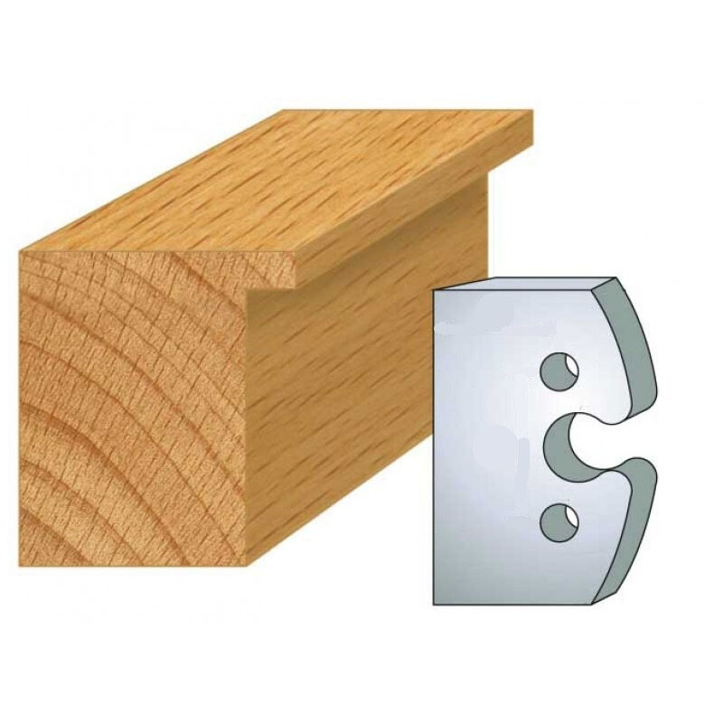 Leman - Fers 50mm 200 feuillure 50mm