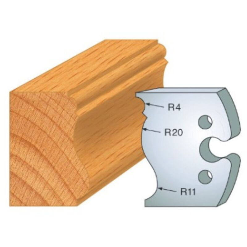 Leman - Fers 50mm 254 moulure Louis xv