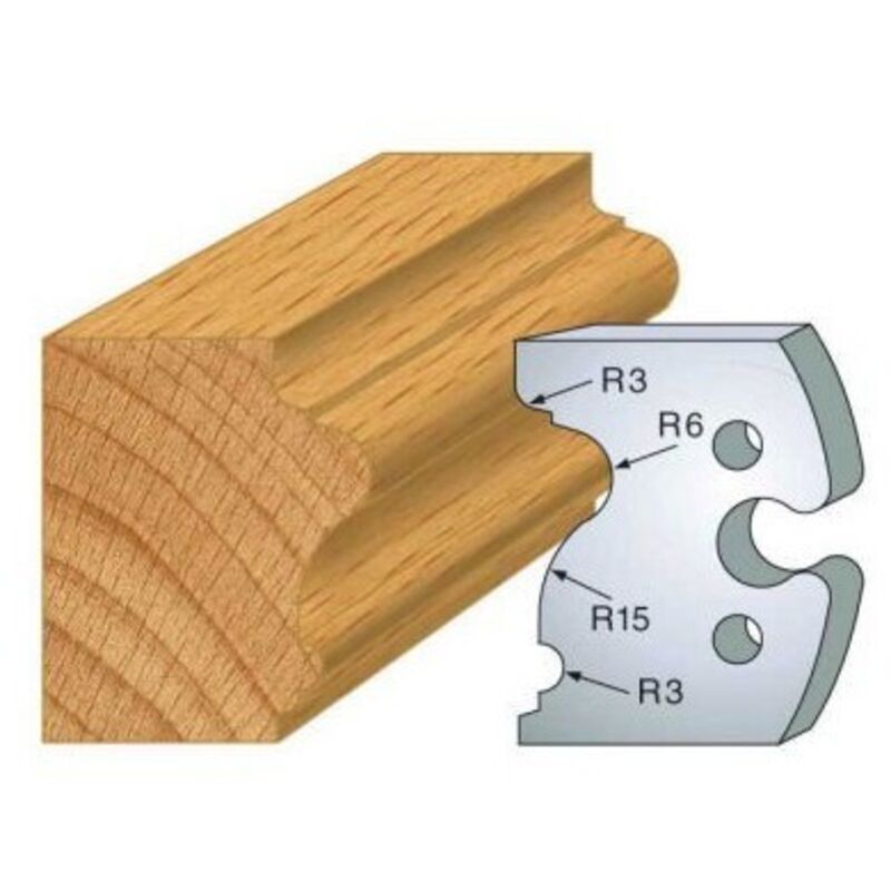 Leman - Fers 50mm 244 chambranle style Régence