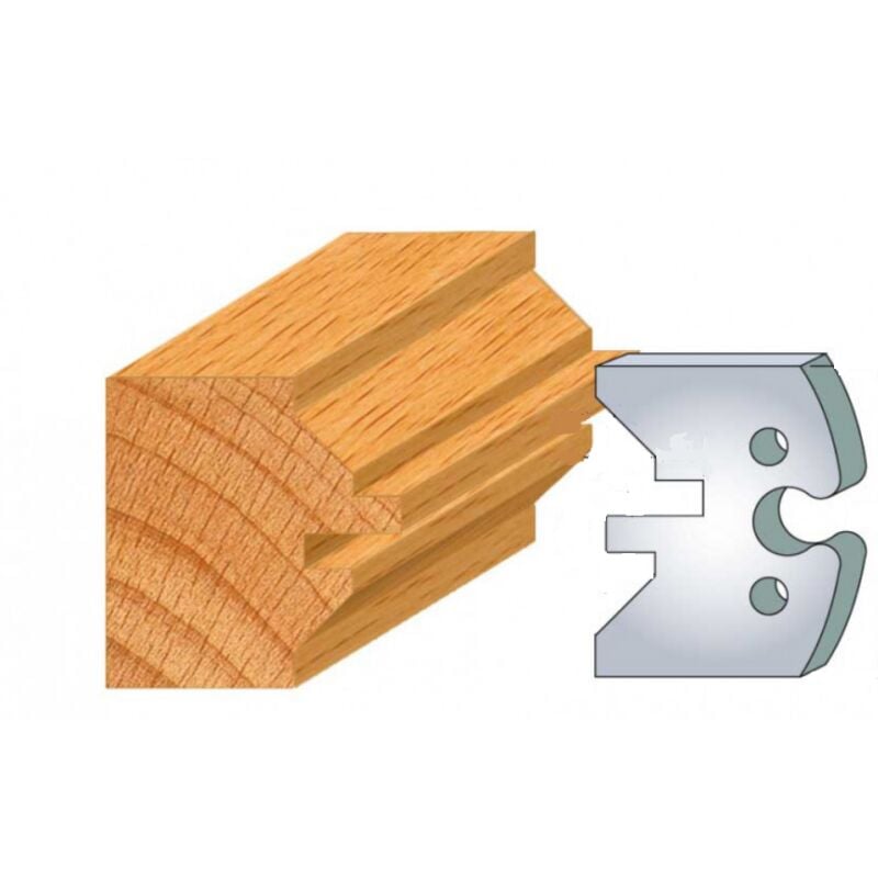 Leman - Fers 50mm 280 rainure languette lame de volet