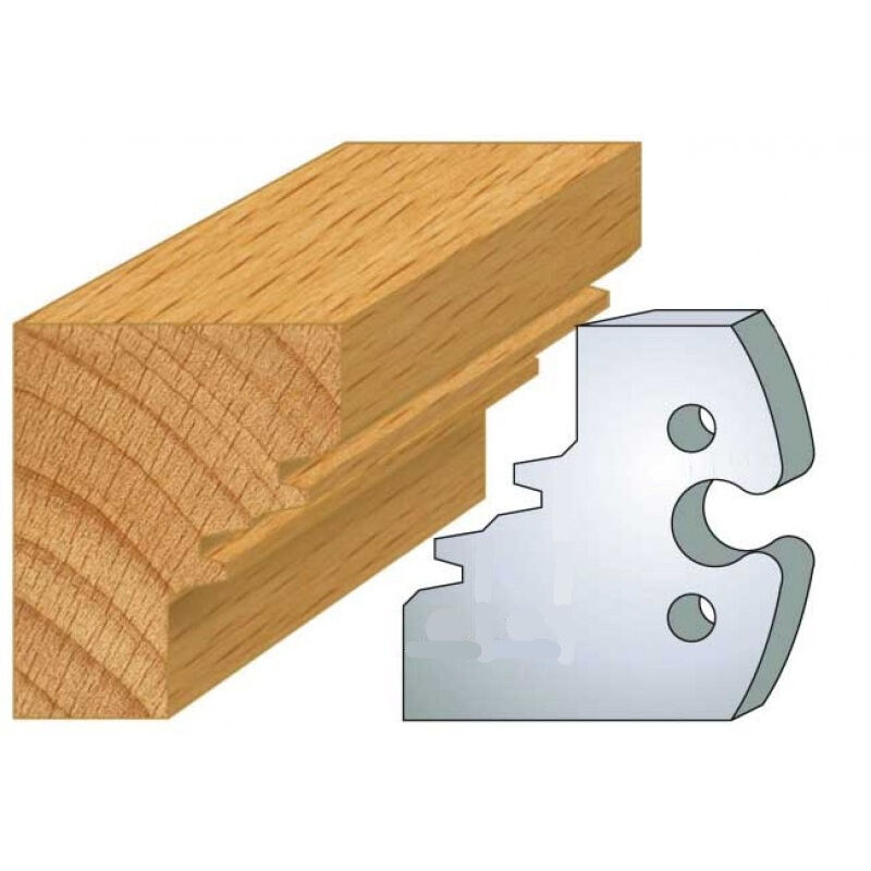 Leman - Fers 50mm 253 aboutage 45° double