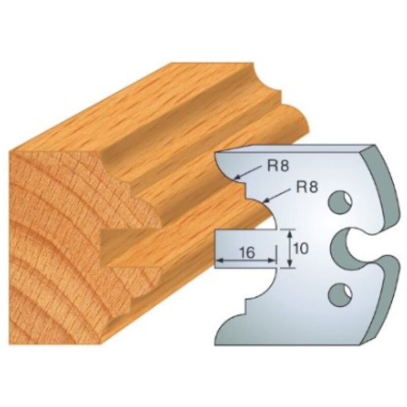Leman - Fers 50mm 251 profil double parement