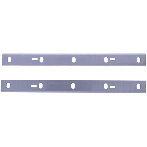 Jeu de 2 fers SCHEPPACH pour dégauchisseuse et raboteuse - 258 x 22 x 2 mm - 7902200608