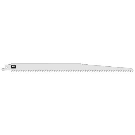 Jeu de 2 lames scie sabre AEG 4.2x300mm S1344D