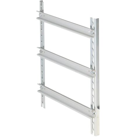 Jeu de 2 montants profilés Lina 25 pour coffrets Atlantic, Atlantic Inox et Marina hauteur 500mm longueur 437mm LEGRAND 036152