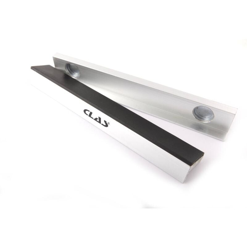 Jeu de 2 mors magnétiques 200mm revêtement caoutchouc pour étau om 4068 - eg 7054 Clas Equipements