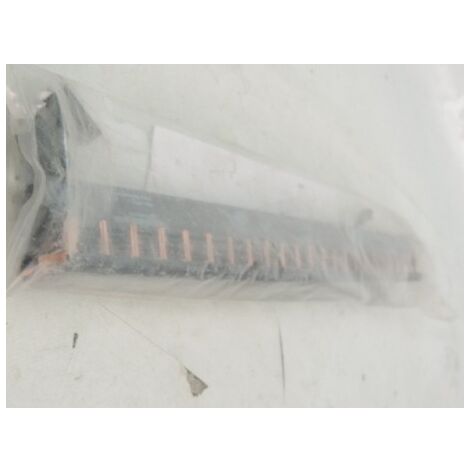 Jeu de 2 peignes de répartition 1P 24M 80A 48 pas de 9mm bus assemblée pour disj C60 et Porte fusible STI Domae SCHNEIDER 14891