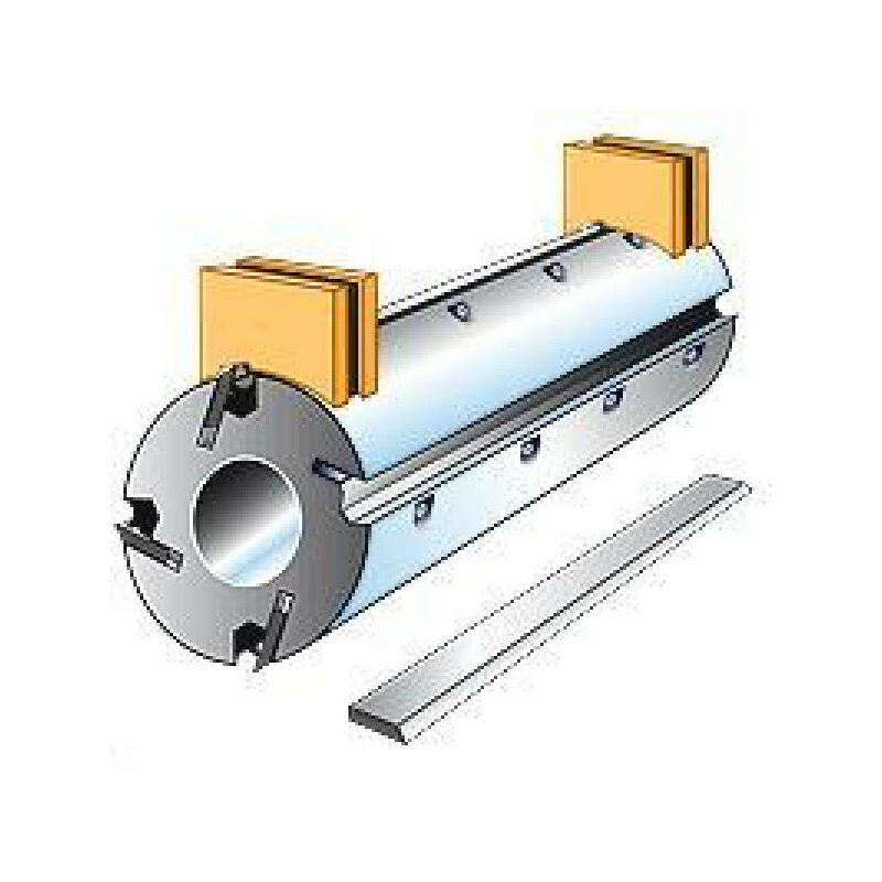 Leman - Jeu de Regleurs de fer de dégauchisseuse pour arbre D=96mm
