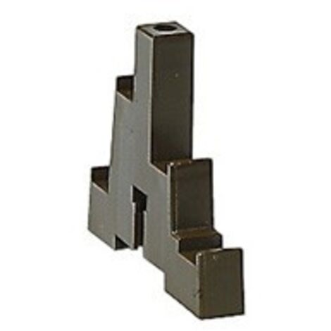 Jeu de 2 supports isolants tétrapolaires pour armoires Altis 1 barre cuivre 12x2mm ou 12x4mm par pôle 280ALEGRAND 037396