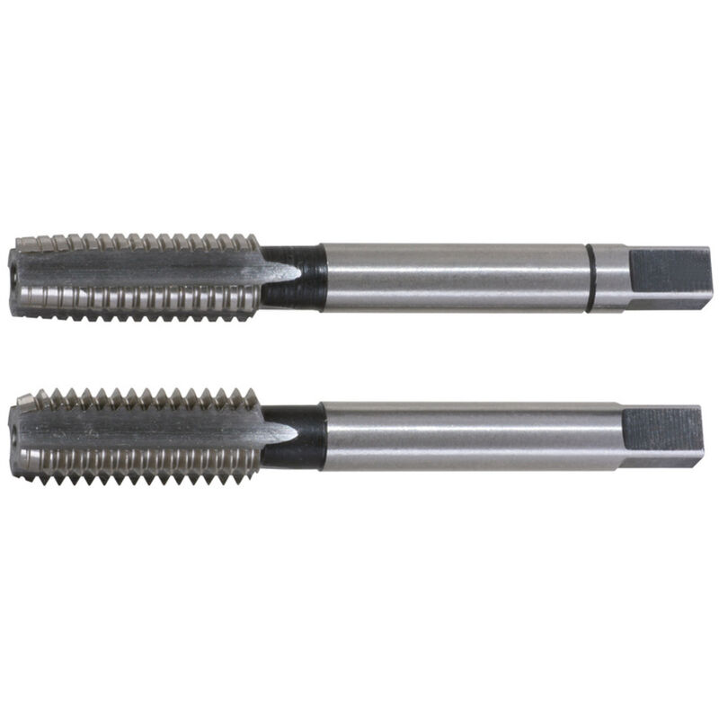 Ks Tools - Jeu de 2 tarauds à main hss, M6 x 0,75 - 331.1104