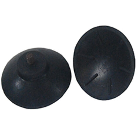 jeu de 2 ventouses en caoutchouc pour pince attrap'tout 9506501, 9506502.