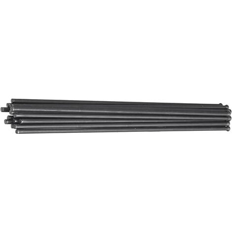 Jeu de 20 aiguilles de remplacement pour décapeur pneumatique – Diamètre 3 mm – Longueur 180 mm – Pour éliminer rouille et peinture