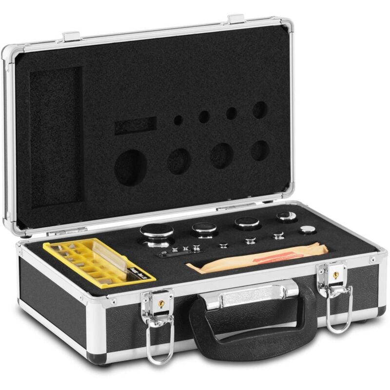 Jeu De 24 Poids Étalon De Calibrage E2 TEM Certificat D'Étalonnage Pour Balance