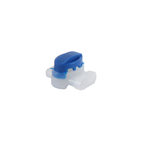 Jeu De 3 Connecteurs électriques 3 Connexions, Auto-dénudants à Sertir 3m™ Scotchlok™ 314 Bleu. Pour Fils De Diamètre Maxi 3,9 M