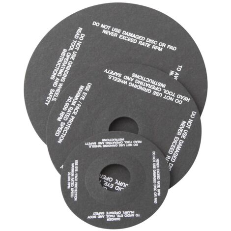 Jeu de 3 disques support 75, 100 et 125 mm pour disqueuse OP 1214 - SA 1214 - CLAS Equipements