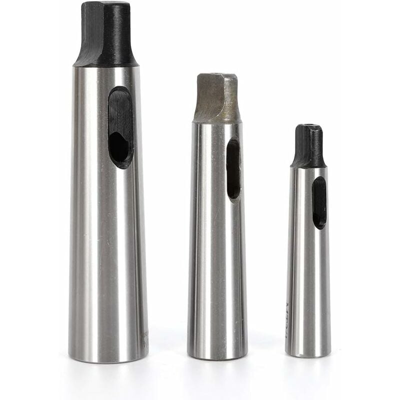 Gojoy - Jeu de 3 Forets à Manchon Conique Haute Précision MK4-3 MK3-2 MK2-1 Adaptateur de Manchon Réducteur Manchon Conique Manchon Conique Manchon