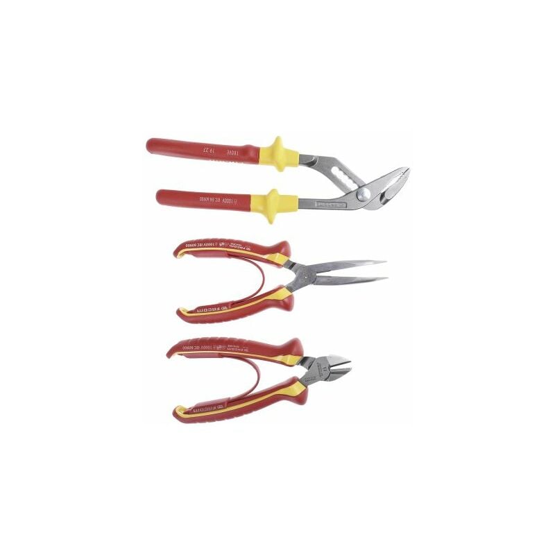 Jeu de pinces Facom l. (hors tout) 300 mm, 3 pièce(s) ( Prix pour Jeu de 1 )