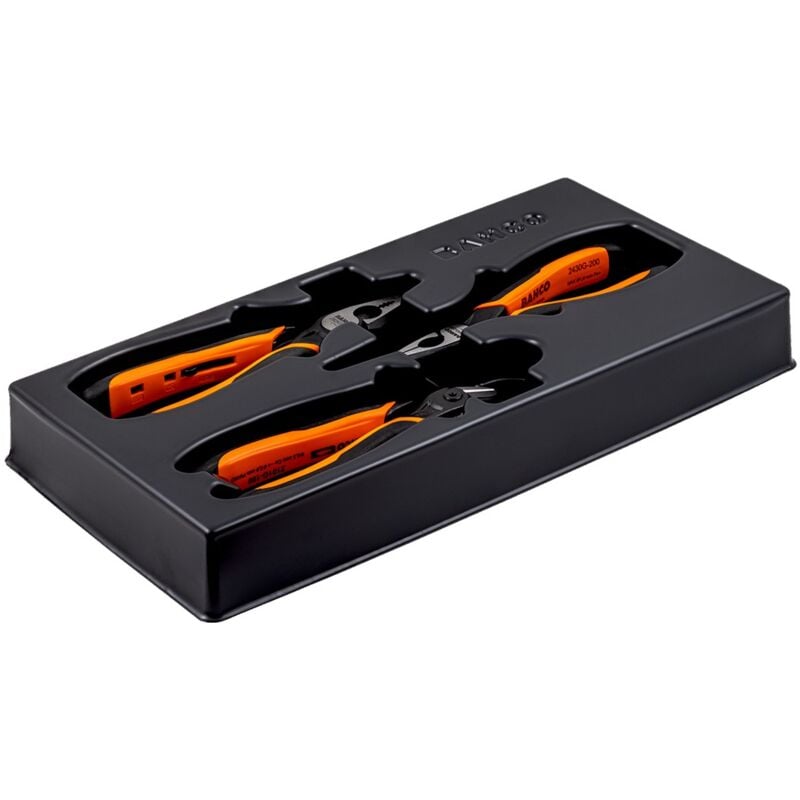 Set de 3 pinces universelles ergo™ Bahco 9897G/3