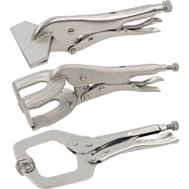 Silverline - set de pinces étau toolstream 245017