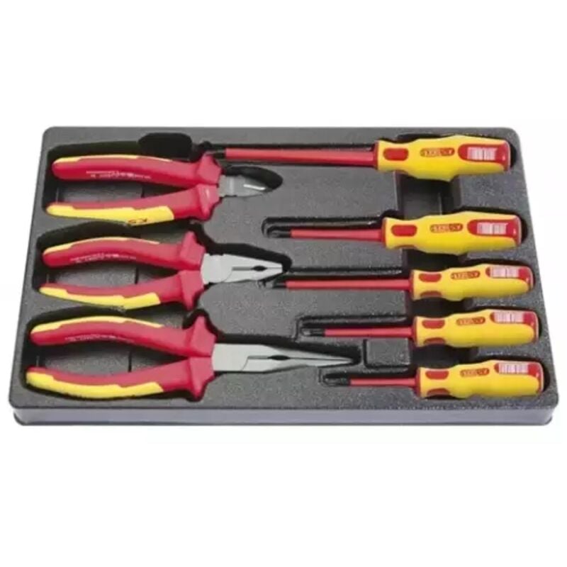 Kstools - Jeu de 3 pinces et 4 tournevis électronique ®