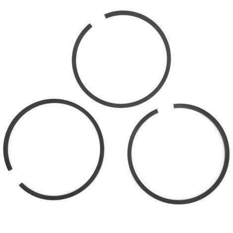 Jeu de 3 segments de piston 70mm pour compresseur 10CV, compatible moteur 0.67/1.13 7.5kW