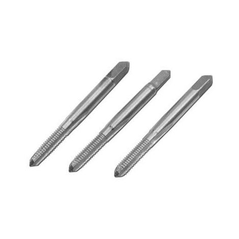 JEU DE 3 TARAUDS À MAIN HSS À DROITE DONAU MHG16 MÉTRIQUE M1.6 TRANCHANT À DROITE DIN 352 HSS 1 SET