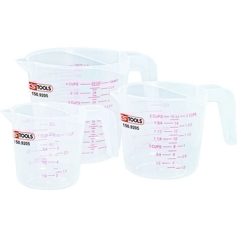 Jeu de 3 verres doseurs