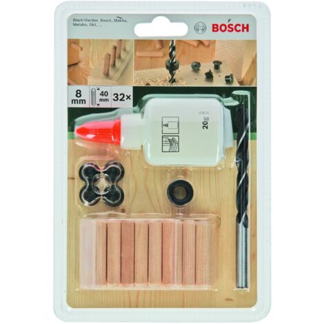 Jeu de 32 chevilles Ø 8 mm  BOSCH 2609255306