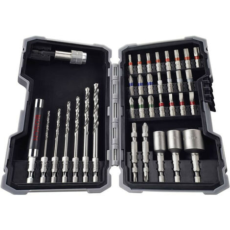 Jeu de 35 forets et embouts de vissage - BOSCH 2607017328